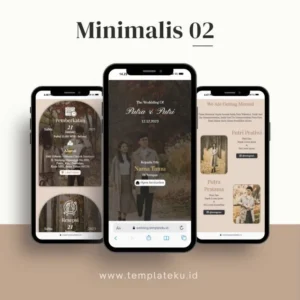 arahmakna wedding template minimalis 2